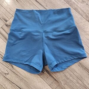 Born Primitive Biker Shorts Blue Teal Size Medium